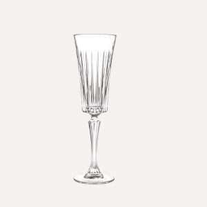 Champagnerglas Timeless mit Schliff mieten