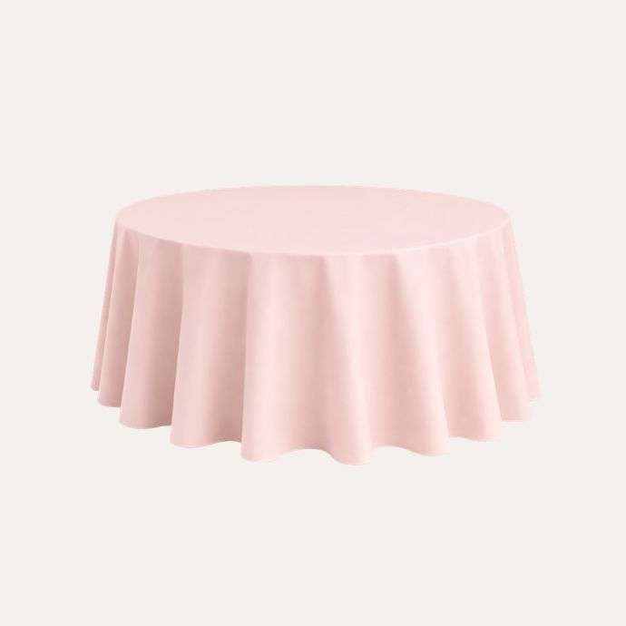 Tischtuch rund, blush 330 cm