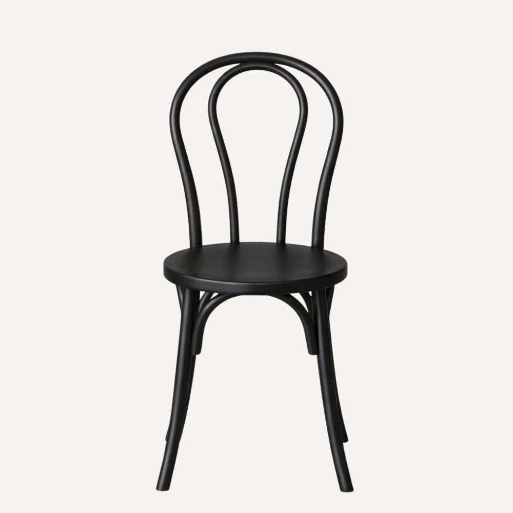 Bentwood Stuhl, schwarz
