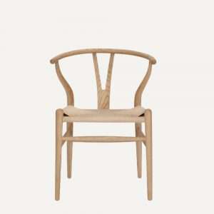 Wishbone Chair Holz mieten Hochzeit
